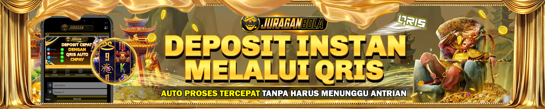 Deposit qris terpercat